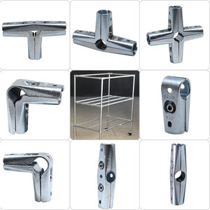 4 cách Kẹp góc ống sắ<span class=keywords><strong>t</strong></span> joiners <span class=keywords><strong>25mm</strong></span> ống thép ống tròn nối - Product Image 5