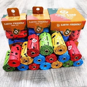 Venta al por mayor Eco-Friendly HDPE <span class=keywords><strong>EPI</strong></span> <span class=keywords><strong>4</strong></span> rollos desechables biodegradables bolsas para caca de perro - Product Image 6