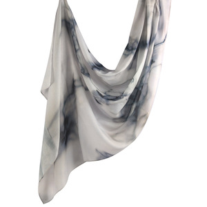 Watercolor Tie Dye Cotton Printed <b>Scarf</b> Hijabs Hot Sale Arabic Satin Polyester Printed <b>Long</b> <b>Scarf</b> Turkey Middle East Headscarf - Product Image 2