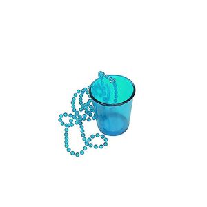 Vasos de chupito creativos con cadena de cuentas en un collar de cuentas, accesorios de juego con logotipo personalizado, suministros para fiestas de Halloween y cumpleaños - Product Image 5