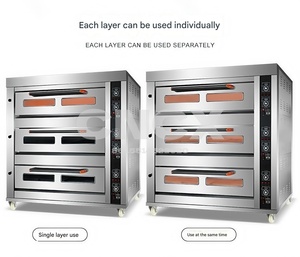 <span class=keywords><strong>Four</strong></span> à convection pour boulangerie, <span class=keywords><strong>four</strong></span> électrique à air forcé commercial à 6 plateaux, cuisson rapide et uniforme, sans zones froides - Product Image 1