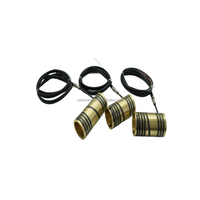 Bobines chauffantes à canaux chauds, bobines chauffantes à ressort, chauffages à manchon en cuivre 220V, type J/K, sur mesure pour moules d'injection, buse OEM