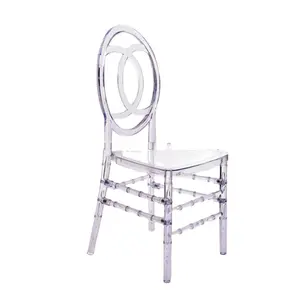 可堆叠透明凤凰椅树脂蒂芙尼派对婚椅