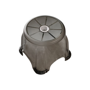 Transparent Round <b>Stool</b> <b>Plastic</b> Thickened Durable Home Living Room Chair Small Seat Kids Shoe Changing <b>Stool</b> - Product Image 5