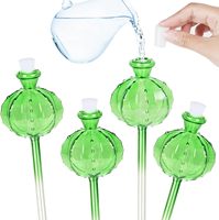 Inserts auto-arrosants pour plantes, bulbes d'arrosage pour plantes, globes d'arrosage pour plantes, couleurs arc-en-ciel, forme de cactus et d'ananas, décoration d'intérieur