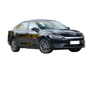 Mobil elektrik murah Byd Qin Plus Ev 4 pintu 5-tempat duduk jarak jauh penggerak depan 420KM kendaraan listrik untuk dijual