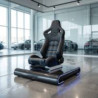 Sièges de course en tissu à carreaux pour BMW E36 E46 style JDM |   Sièges sport inclinables en fibre de carbone |   Prix de gros d'usine