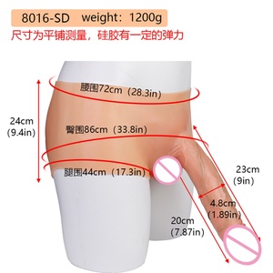 SXXY Silicone Strap on <b>Dildo</b> Pants Wearable Solid Large Penis Sex Toys for Women Lesbian Couple Strap on Harness Wearable <b>Dildos</b> - Product Image 2