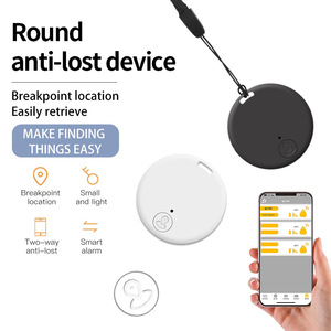 Smart Anti-Lost Device Round Tracker With App Control Rechargeable Battery For Phones Pets Elderly - Product Image 1