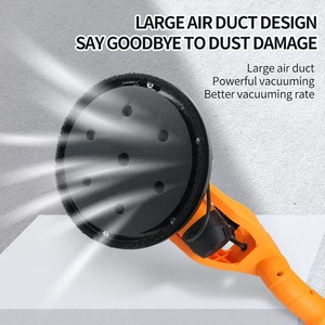 <span class=keywords><strong>Lijadora</strong></span> Eléctrica Industrial <span class=keywords><strong>de</strong></span> 110V/220V, Portátil, sin Polvo, 1550W, Velocidad Variable, 225MM, para <span class=keywords><strong>Cemento</strong></span> y Paredes - Product Image 3