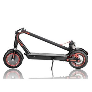 Monopattino <span class=keywords><strong>Elettrico</strong></span> Pieghevole per Adulti da 8,5 Pollici, <span class=keywords><strong>Tre</strong></span> <span class=keywords><strong>Ruote</strong></span>, 350W, Leggero, Controllo App, Batteria al Litio Impermeabile, Sospensione Anteriore - Product Image 4