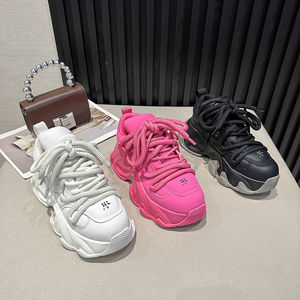 Scarpe Da <span class=keywords><strong>donna</strong></span> di Sport Lace-up Casual <span class=keywords><strong>Sneakers</strong></span> in Mesh Traspirante <span class=keywords><strong>Calzino</strong></span> Nero Della Piattaforma Scarpe Outdoor Scarpe Da Corsa Stretch <span class=keywords><strong>Donna</strong></span> Calzature - Product Image 2