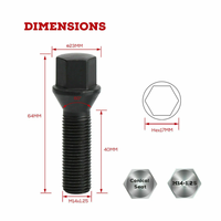 Entretoises de roue 12 + 15 mm 5x120 HubCentric pour BMW Série F F30 F32 F33 F80 F10 M3