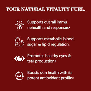 Cápsulas de <span class=keywords><strong>Gel</strong></span> Duro con Extracto de Bayas de Goji |   Apoyo Nutricional Deportivo |   Recuperación Post-Entrenamiento, Resistencia y Protección Ocular - Product Image 3