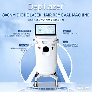Produit Tendance 2026 : Appareil Professionnel d'Épilation au Laser Diode 808nm, Rajeunissement Cutané, Épilation Indolore Visage et Corps, Beauté - Product Image 2