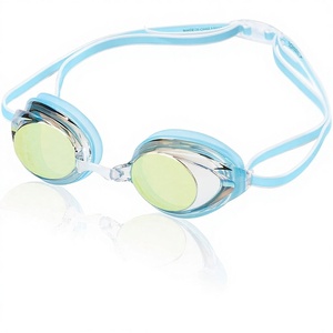 แว่นตาว่ายน้ำสำหรับผู้หญิง รุ่น Mirrored Vanquisher 2.0 ป้องกันฝ้า ป้องกันแสงสะท้อน ป้องกันรังสียูวี เลนส์สีเหลือง - Product Image 1