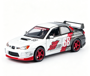 Modellino <span class=keywords><strong>Auto</strong></span> Sportiva Muscle Car da Corsa in Scala 1:24, Veicolo da Collezione in Metallo Pressofuso - Product Image 1