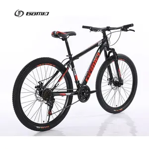 GOMID dağ bisikleti dişli döngüsü bisiklet çelik çerçeve bisiklet OEM 26 27.5 MTB 29 inç bicicletas özel bisiklet