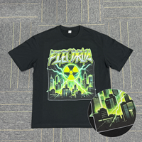 T-shirts pour hommes à imprimé DTG, style vintage, effet vieilli, t-shirts graphiques sportifs, t-shirts en coton imprimés pour hommes