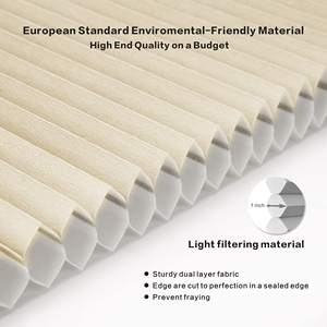 Fabricant de stores cellulaires modernes et coupe-vent de haute qualité stores occultants pour fenêtres de voitures sans fil en nid d'abeille - Product Image 2