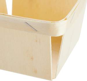 YULIN JIAFU Bright Creations Lot de 10 paniers à baies en bois de 1 pinte pour la cueillette de fruits, les arts et l'artisanat, les baies carrées en bois ventilées - Product Image 4