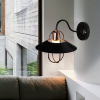 New Fad Products Vintage Classical Design Intérieur Chambre En Acier Inoxydable Mur Intérieur led lumière
