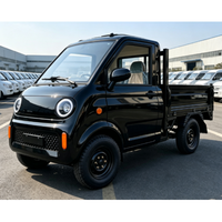 Camionnette électrique à quatre roues EEC COC L6E LHD avec phares de toit, 3500W, 25KM/H, batterie lithium 105AH