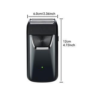 เครื่องโกนหนวดไฟฟ้าแบบใบมีดคู่ ดิจิตอลอัจฉริยะ กำลังสูง ชาร์จผ่าน USB สำหรับโกนศีรษะ ใช้งานส่วนตัว กำลังไฟสูง - Product Image 3