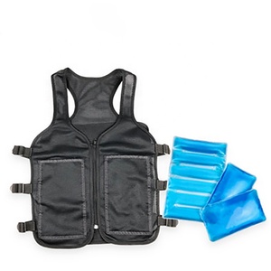 ثلاجة تبريد الجسم البارد حماية العمل من الحرارة ، سترة مع وسادة باردة ساخنة - Product Image 1