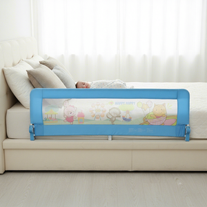 Sponde per <span class=keywords><strong>Letto</strong></span> Pieghevoli, Barriera di Sicurezza per Bambini, Sistema di Blocco Doppio Anti-Pizzicamento, Certificato EN71, Protezione Laterale per Tutti i Letti - Product Image 1