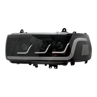 GZYLC - Faro Delantero Modificado con Luz Láser LED, Proyector, Lámpara Antiniebla para Toyota Land Cruiser LC80 1990-2002