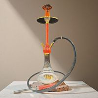 Chicha personnalisée de 60 cm de haut en résine colorée et alliage d'aluminium, tendance pour les salons de chicha, les bars, les restaurants, les cafés, les clubs, les fêtes, pour fumer la chicha