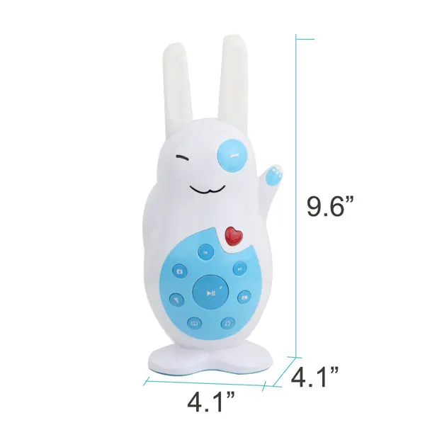 Baby MP3 Player Sleep Soother for Toddler Music Toy with Voice Recorder Story Song/White Sound