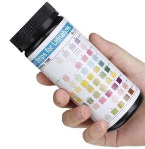 <span class=keywords><strong>Tiras</strong></span> Reactivas de <span class=keywords><strong>Orina</strong></span> Personalizadas con 10 Parámetros, <span class=keywords><strong>Tiras</strong></span> Reactivas para Análisis de <span class=keywords><strong>Orina</strong></span> URS-10T - Product Image 1