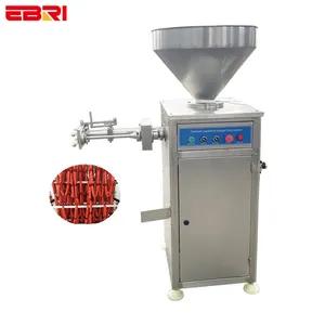 2023 Automatic Sausage Production Line Tying Packaging Machine Meat Product Making Machines Knotting Electric Sausage Stuffer