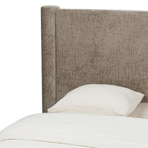 Cama Doble Tapizada Zeni <span class=keywords><strong>160x200</strong></span> con Base <span class=keywords><strong>de</strong></span> Láminas y Espacio <span class=keywords><strong>de</strong></span> Almacenamiento, Beige - Product Image 4