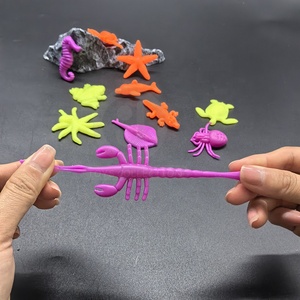 Juguetes Promocionales de Goma TPR Suave Realistas, Juguetes Antiestrés Divertidos y Elásticos con Forma de Animales Marinos, para Niños de 5 a 7 Años, 1 Pulgada, 28 mm - Product Image 6