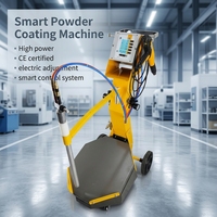 Machine de revêtement en poudre électrostatique automatique avec alimentation en boîte par vibrateur Changement rapide de couleur Peinture en aérosol-en vente
