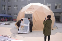 Dôme de projection gonflable portable, structure de planétarium pour l'école, le musée, les expositions et les événements