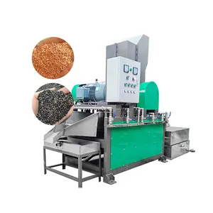 Small Scrap Copper Cable Granulator and Separator Equipment CE Mini Waste Cable Wire Shredder Recycling Machine For Sale