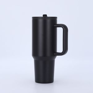 40oz Travel <b>Car</b> H5.0 Handle Tumbler Vacuum <b>Mug</b> Lid Straw Non-Slip Base OEM ODM Custom Brand - Product Image 1