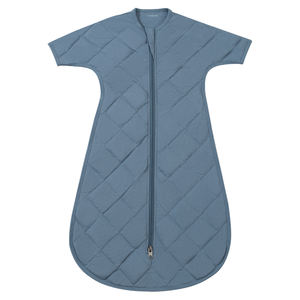 Sacchi a pelo per neonati in cotone gravitazionale di 2025 nuovo arrivo su misura senza maniche con cerniera a due vie - Product Image 5