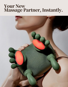 Electric Neck Shoulder Massager Heating Adjustable Temperature Real Touch Feeling 2000mAh Battery-Portable for <strong>Chronic</strong> <strong>Pain</strong> - Product Image 6