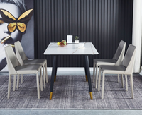 Chaise de salle à manger en cuir en bois moderne de Style nordique pour la maison Bar Cuisine Restaurant Café