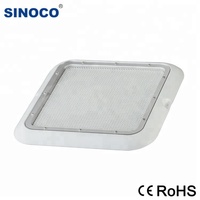 智能户外加油站/仓库IP66防水灯罩LED灯，使用寿命100000小时，90W，18000流明，120光束，Ra70