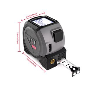 工業用赤外線レーザー距離計テープ測定電子ルーラー高精度クロスレーザーレベル3インチ1測定 - Product Image 2