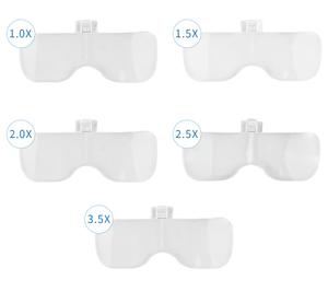 جديد نظارات قوس عدسة مكبرة العصابة المكبر <span class=keywords><strong>4</strong></span> مصباح ليد - Product Image 5