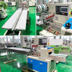 Fruit Bag Single Cookie Dough Horizontal Flow Wrapping Automatic HDPE Pouch Packing Machine with Capping for Ice Lolly and Bread - Product Image 2