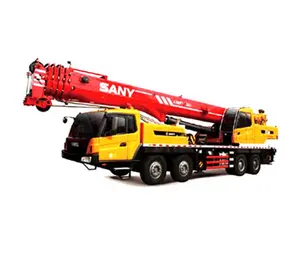 Factory price 50 ton hydraulic mobile truck crane STC 500 with 3.5 t full counterweight