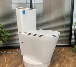 HY-6088A bán buôn lốc xoáy và không có vành tuôn ra nhà vệ sinh trở lại tường phòng tắm lỗ Duy nhất điện Cyclone Đỏ bừng Watermark nhà vệ sinh - Product Image 2